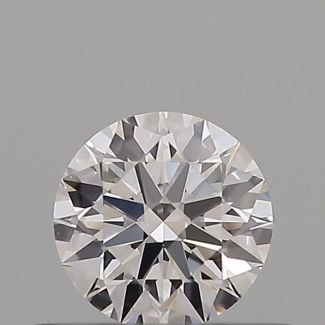 0.27 Carat Round D VVS2 EX GIA Natural Diamond