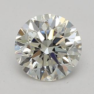 0.40 Carat Round I VVS2 VG GIA Natural Diamond