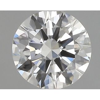 0.46 Carat Round H IF EX GIA Natural Diamond