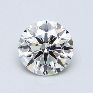 0.92 Carat Round I VS2 EX GIA Natural Diamond