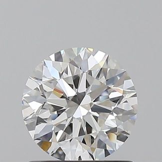 1.0 Carat Round F VVS1 EX GIA Natural Diamond