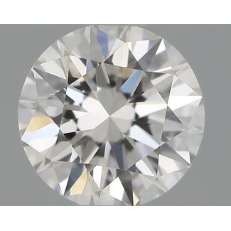 0.51 Carat Round H IF EX GIA Natural Diamond