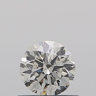 0.40 Carat Round J VS1 EX VG GIA Natural Diamond