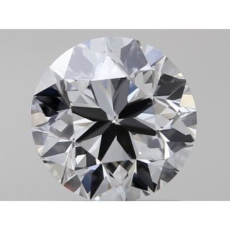 1.0 Carat Round F VVS2 VG EX GIA Natural Diamond