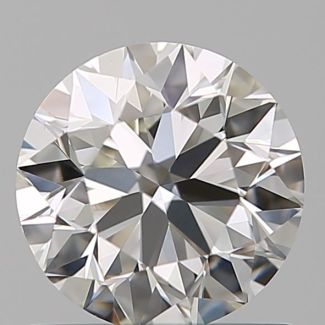 0.80 Carat Round I VS1 EX GIA Natural Diamond