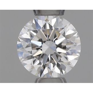 0.31 Carat Round G VVS1 EX GIA Natural Diamond