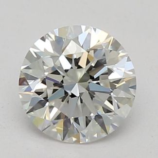 0.45 Carat Round E VVS2 VG EX GIA Natural Diamond