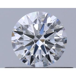 0.4 Carat Round D VS2 EX GIA Natural Diamond