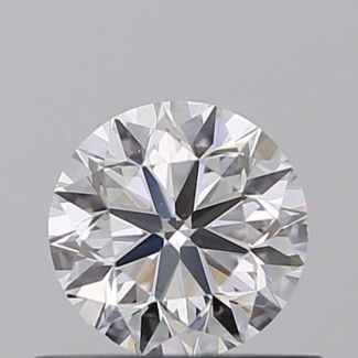 0.46 Carat Round D VS1 VG GIA Natural Diamond