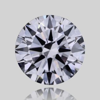 0.7 Carat Round F VVS2 EX GIA Natural Diamond