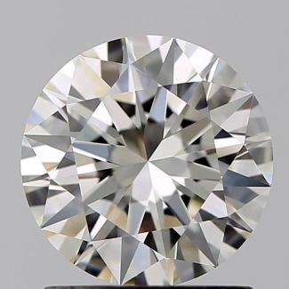 1.10 Carat Round J VVS1 EX GIA Natural Diamond