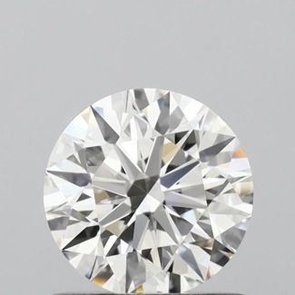 0.9 Carat Round H VVS2 EX IGI Natural Diamond