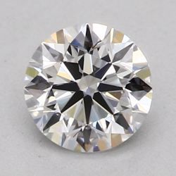 0.3 Carat Round D VS1 EX VG GIA Natural Diamond