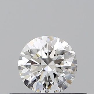 0.33 Carat Round E VS1 EX GIA Natural Diamond