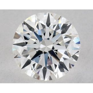 0.52 Carat Round G VS1 EX VG GIA Natural Diamond