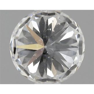 0.5 Carat Round D SI1 EX GIA Natural Diamond