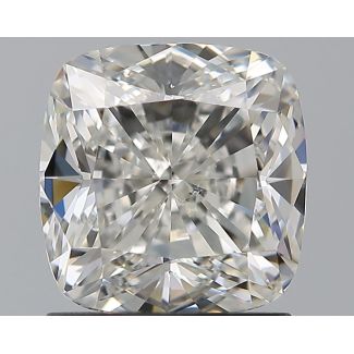 1.7 Carat Cushion Brilliant H SI1 - EX GIA Natural Diamond