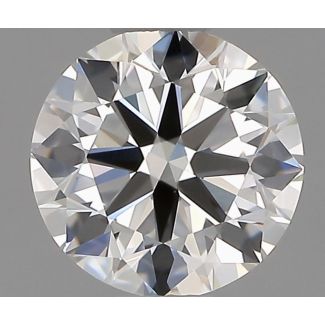 0.8 Carat Round F VVS2 EX IGI Natural Diamond