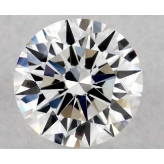 0.38 Carat Round D VS1 EX GIA Natural Diamond