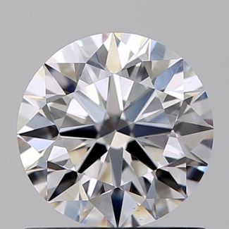 0.80 Carat Round D VS1 EX GIA Natural Diamond