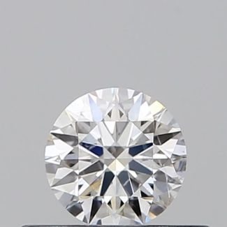 0.32 Carat Round F SI2 EX GIA Natural Diamond