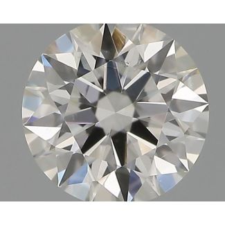 0.32 Carat Round G SI1 EX IGI Natural Diamond