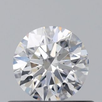 0.43 Carat Round G VS2 EX GIA Natural Diamond