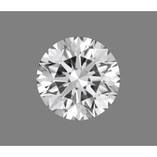 0.37 Carat Round E IF EX GIA Natural Diamond