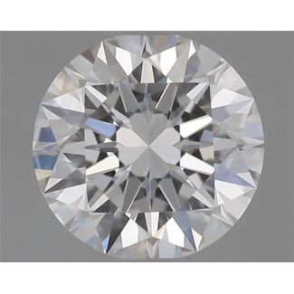 0.44 Carat Round E IF EX GIA Natural Diamond