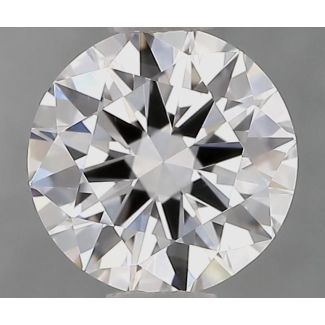 1.00 Carat Round E VS2 EX GIA Natural Diamond