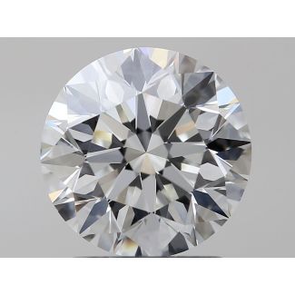 1.7 Carat Round H VS1 EX GIA Natural Diamond