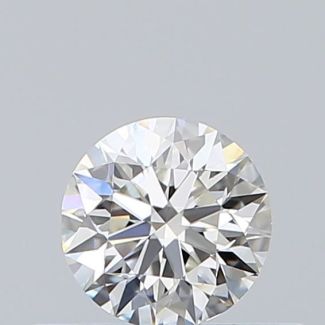 0.3 Carat Round H VVS2 EX VG GIA Natural Diamond