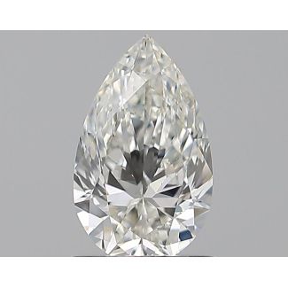 0.9 Carat Pear H VS1 - EX VG GIA Natural Diamond