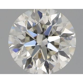 0.4 Carat Round H VVS2 VG EX IGI Natural Diamond