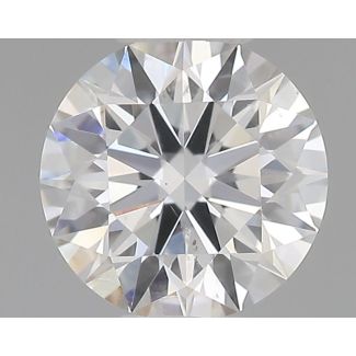 0.31 Carat Round F SI2 EX GIA Natural Diamond