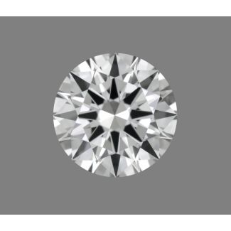 0.36 Carat Round F IF EX GIA Natural Diamond