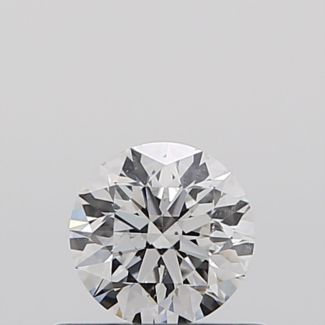 0.41 Carat Round E SI1 EX GIA Natural Diamond