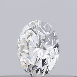 0.18 Carat Round H VS1 EX GIA Natural Diamond