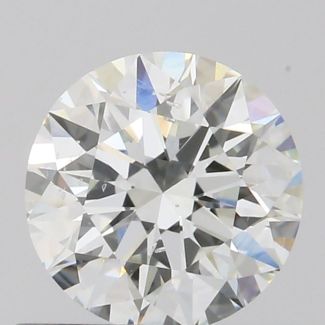 0.7 Carat Round G SI1 EX IGI Natural Diamond