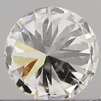 0.33 Carat Round H VVS1 EX IGI Natural Diamond