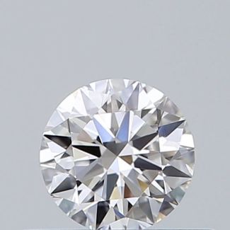 0.33 Carat Round D VVS1 EX VG GIA Natural Diamond