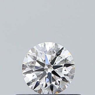 0.35 Carat Round H VS2 VG EX GIA Natural Diamond