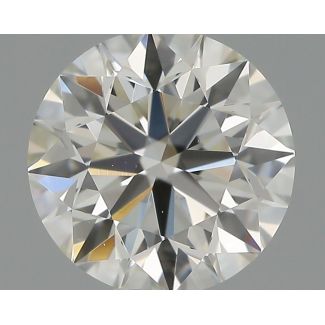 0.59 Carat Round G IF EX IGI Natural Diamond