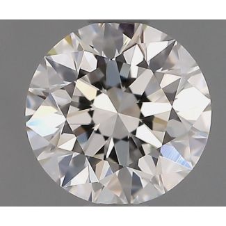 0.9 Carat Round G VVS2 EX HRD Natural Diamond