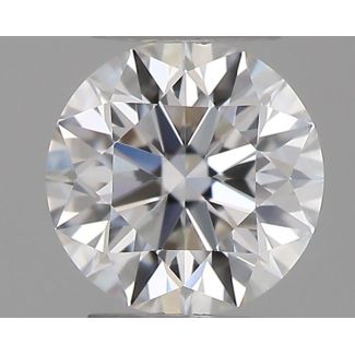 0.21 Carat Round D VVS1 EX VG GIA Natural Diamond