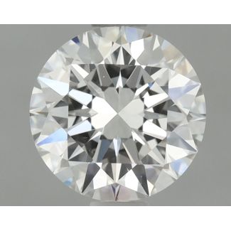 0.9 Carat Round H VS1 EX GIA Natural Diamond