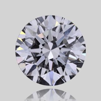 0.5 Carat Round F IF EX GIA Natural Diamond