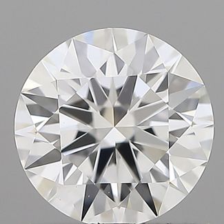 0.6 Carat Round E VVS1 EX GIA Natural Diamond