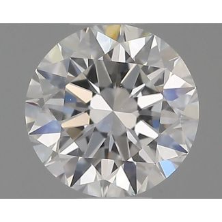 0.61 Carat Round E VVS1 EX GIA Natural Diamond