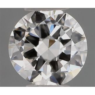 0.70 Carat Round H VVS2 VG EX IGI Natural Diamond